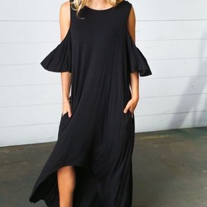 Cold shoulder dress 1X, 2X, 3X